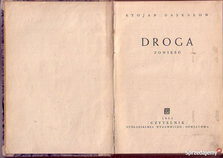 0220 DROGA STOJAN DASKAŁOW Czyrna sprzedam