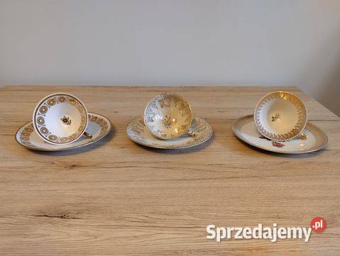 Filiżanki porcelanowe z podstawkiem Winterling Gorzów Wielkopolski