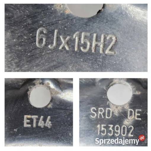 Felgi SUDRAD Stalowe 15 5x112 15x6J ET44 666 Samochodowe Częstochowa
