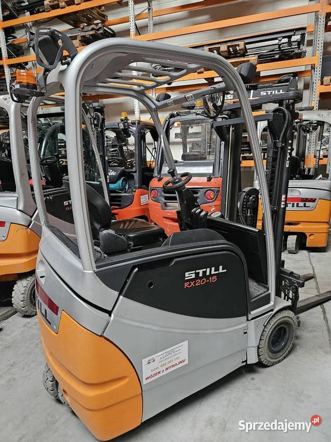 Wózek STILL RX2015 z 2009r Maszt Duplex 15734 elektryczny Nowy Dwór Mazowiecki