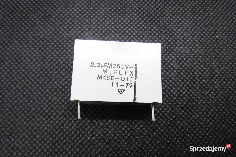 MKSE012 Miflex 22uF 250V kondensator NOWE Części i akcesoria