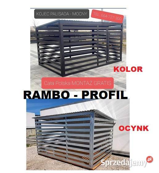 Kojec psa 3x2 czarny KOJECE MOCNE szybko Cała Szczecin