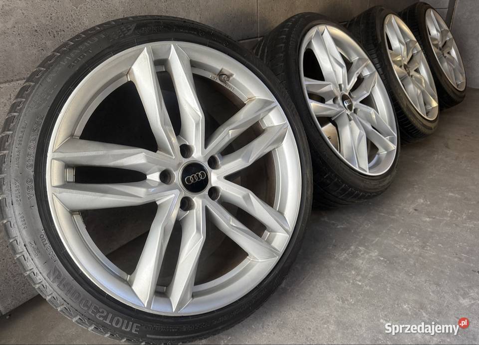 19 Audi A4 A6 felgi koła komplet 5x112 ET45 85J wielkopolskie Lubasz
