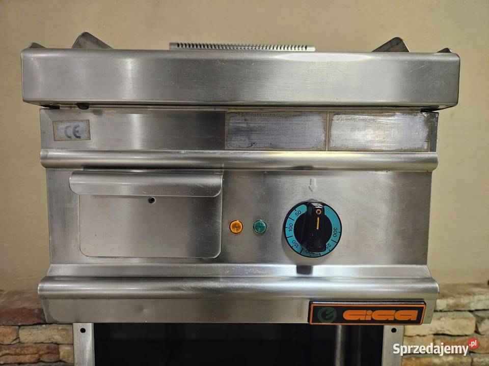 Płyta grillowa elektryczna gładka Giga 37 kW Góra sprzedam