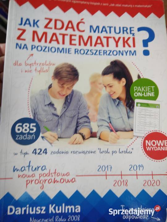 zbiór zadań maturalnych matematyka Kulma Antykwariat Warszawa