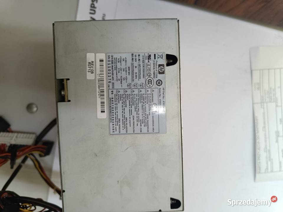 Zasilacz HP 63614HFD 365W Starogard Gdański sprzedam