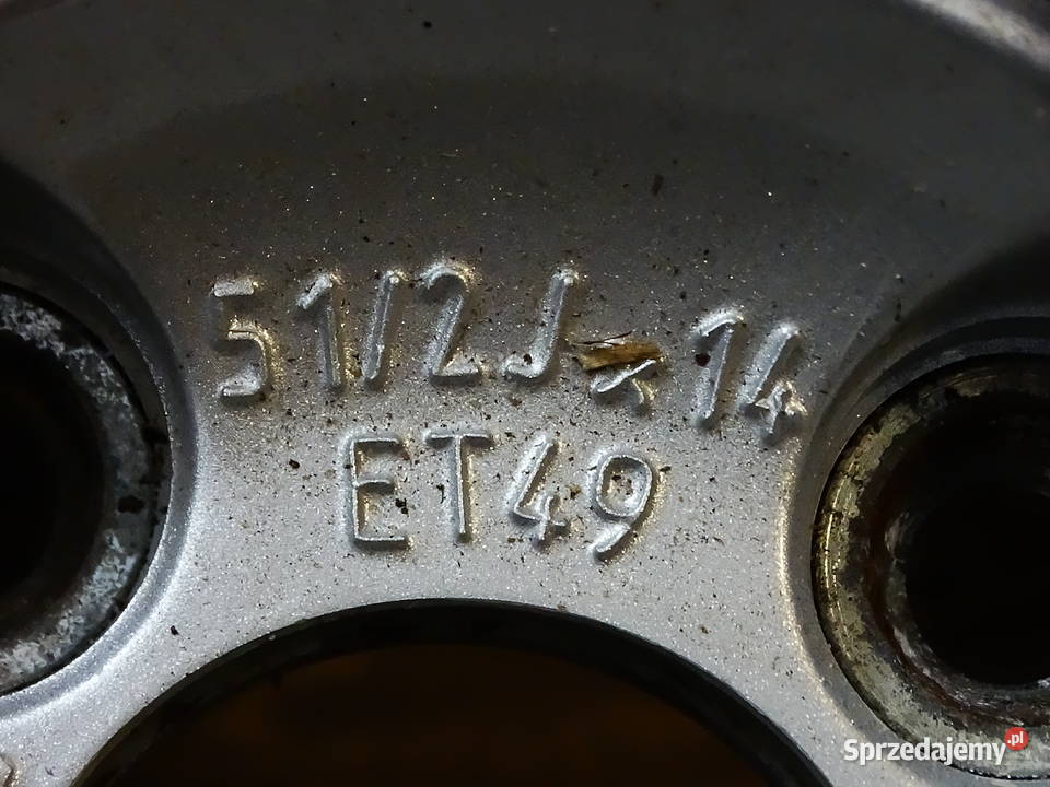 Felgi aluminiowe alufelgi 5 12Jx14 ET49 4x100 Biłgoraj