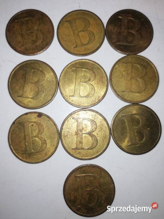 Żetony A i B Mennica Polska Miedź 1990 r sprzedam