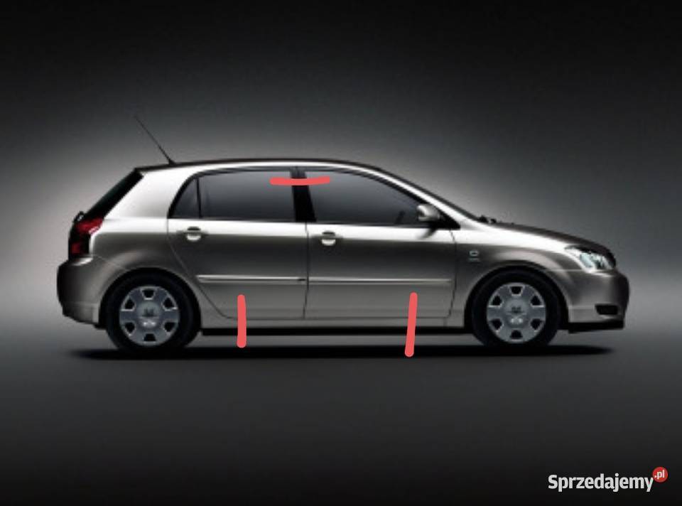 Słupek środkowy prawy lewy Toyota Corolla e12 HB pomorskie Kielno