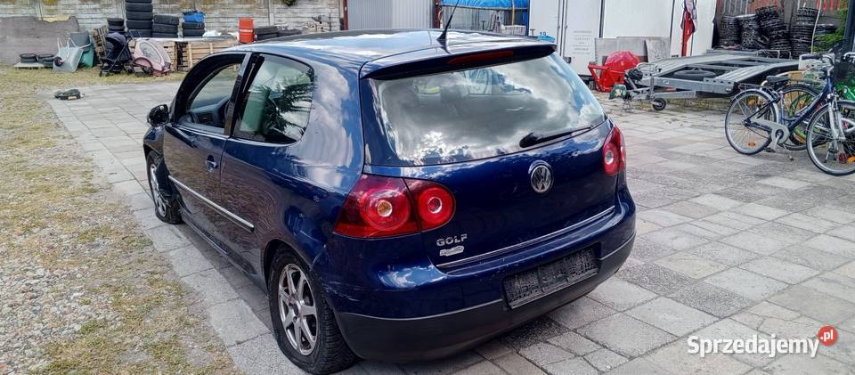 VW Golf V14 BenzynaZ NiemiecUszkodzonyOkazja uszkodzony Szamotuły