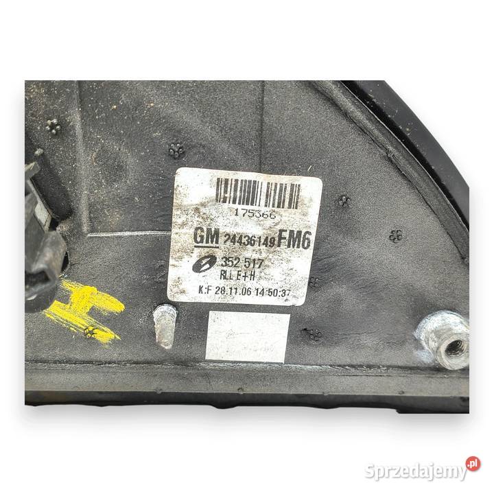 LUSTERKO LEWE Opel Signum LIFT 20052008 5 pin Chełm