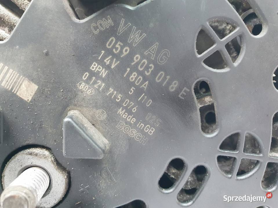 ALTERNATOR Audi A4 B8 A6 C7 A8 Q5 Porsche Chełm