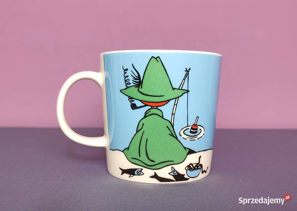 Muminki KUBEK Moomin Arabia Finland sygnatura Jasień