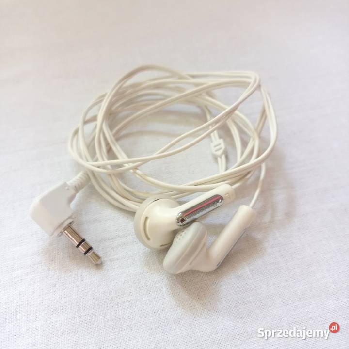 Słuchawki douszne Przewodowe Panasonic minijack Białystok sprzedam