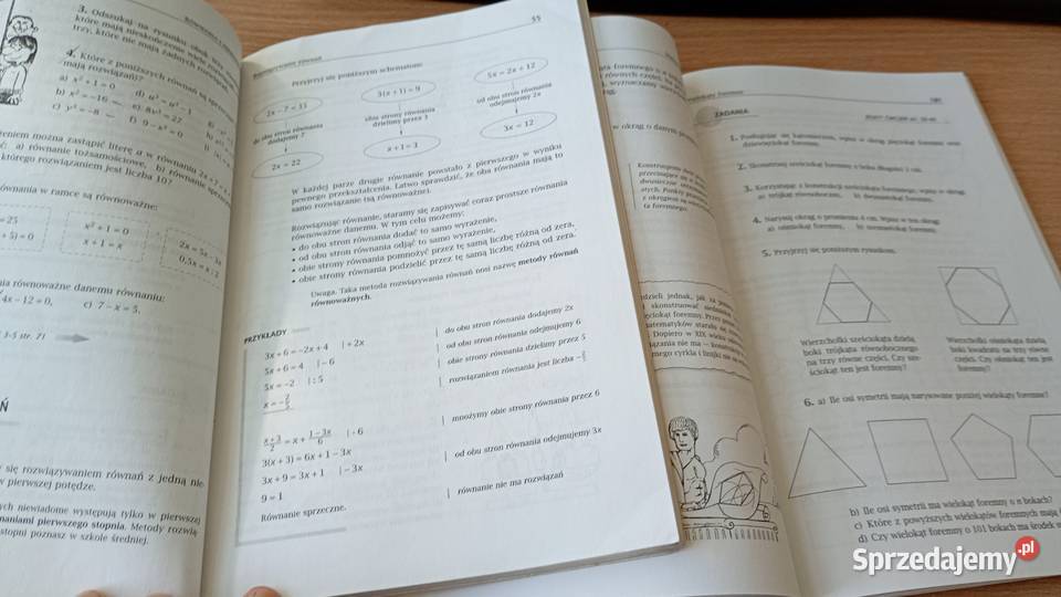 Matematyka 7 podręcznik szkoły podstawowej Cz 1