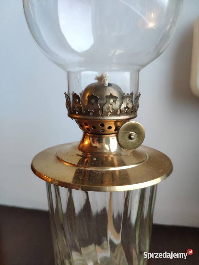 Stara angielska lampa naftowa n773 Kraków
