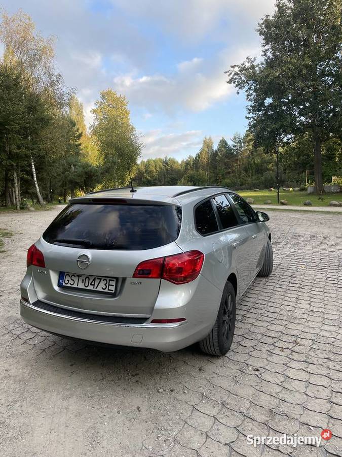 Opel Astra J 17 CDTI 110 2014 DIESEL EKONOMICZNY aluminiowe felgi pomorskie Starogard Gdański