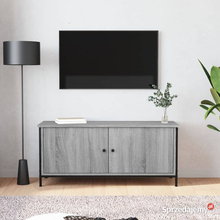 Szafka pod telewizor szary dąb sonoma 102x35x45 sprzedam