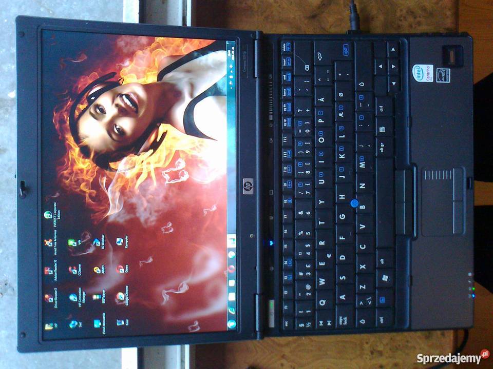 Laptop HP Compaq 2510p Bateria 3 h Okazja 120 HP/Compaq Jasło sprzedam