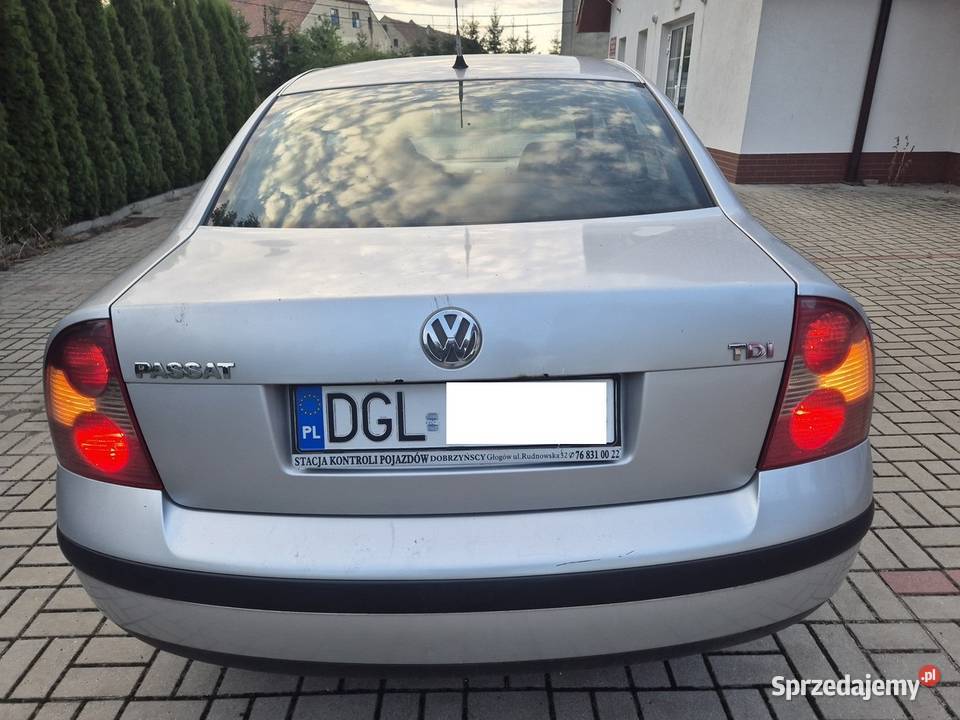 VW PASSAT B5 LIFT SEDAN 1900 TDI Głogów