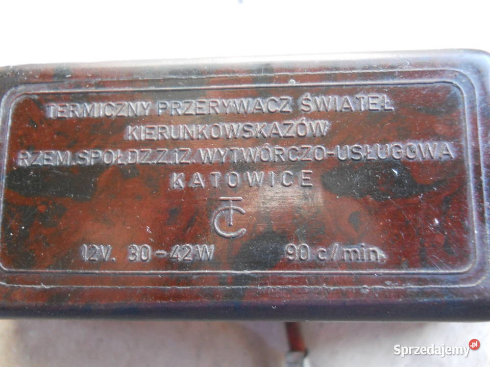Termiczny przerywacz kierunkowskazów 12 V RETRO Biecz