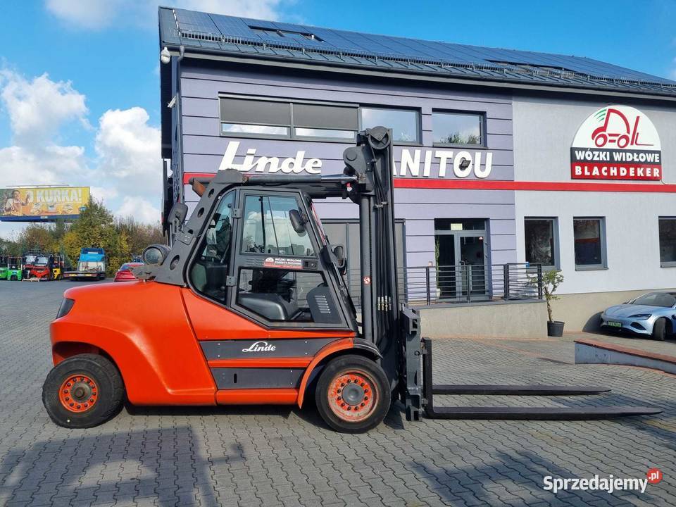 Gazowy wózek widłowy Linde H80T011100 Pozycjoner Wózki widłowe