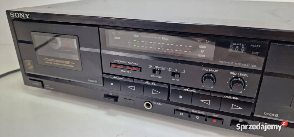 Magnetofon catette deck SONY TC WR 570 TCWR570 Międzychód