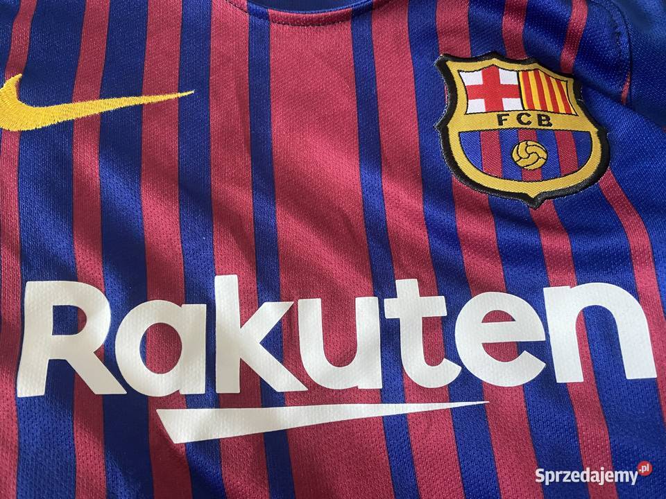 FC BARCELONA No 10 MESSI 2017 2018 Nike Piłka nożna dolnośląskie Wrocław