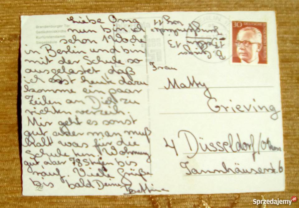 BERLIN M IN POMNIK SIEGESSAULE W PARKU