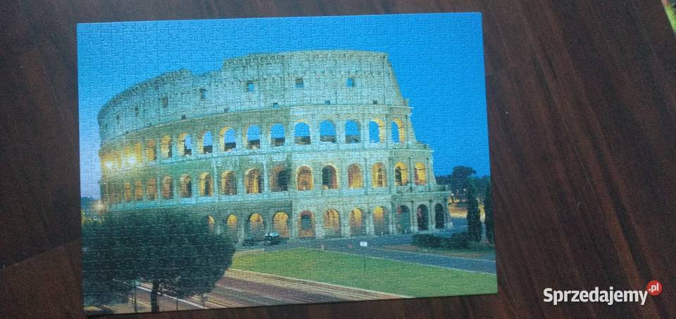 Puzzle ułożone 1000 elementów śląskie Piekary Śląskie