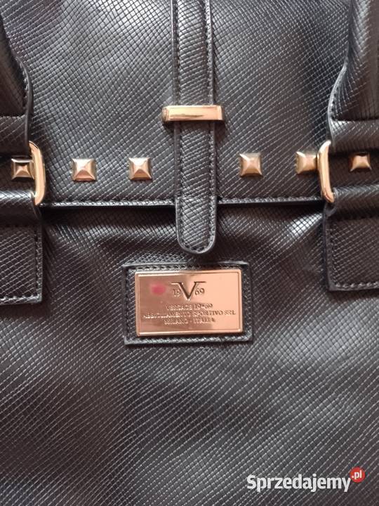 VERSACE Bogato zdobiona torebka biznesowa torba Kraków