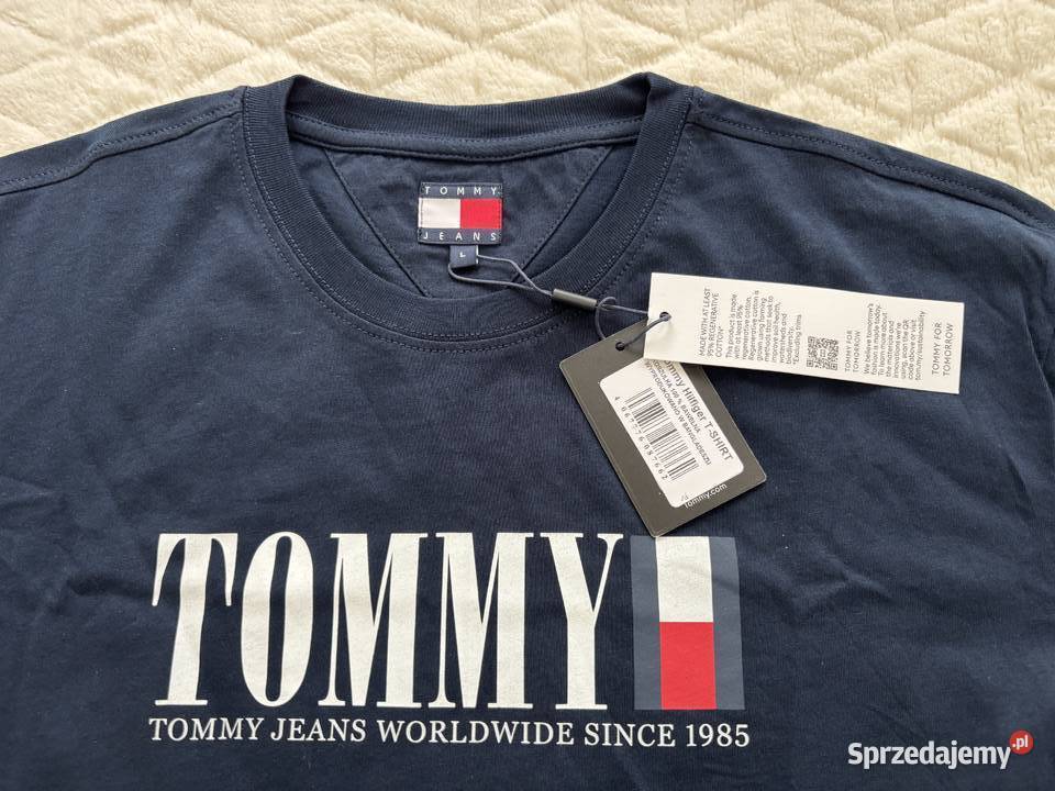 Koszulka tshirt męska Tommy Hilfiger L Warszawa