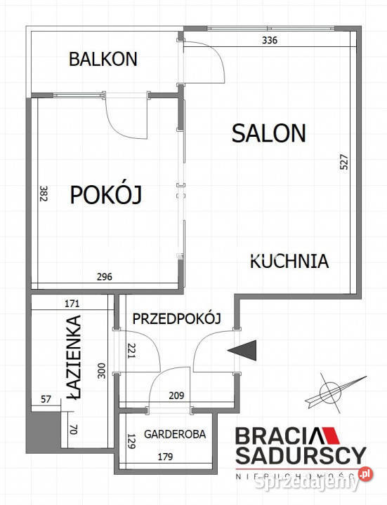 Mieszkanie 4203m2 2 pokoje Kraków bp Albina Wynajem