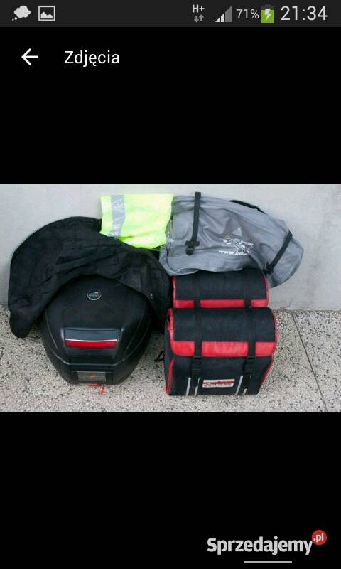 Honda Transalp 600 650 650 Africa Twin 750 kufry łódzkie Łódź