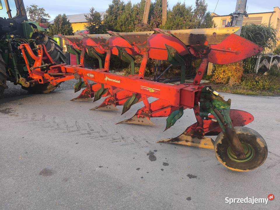 Pług 4 skibowy obrotowy Kverneland LD 100 Rolnictwo Kutno