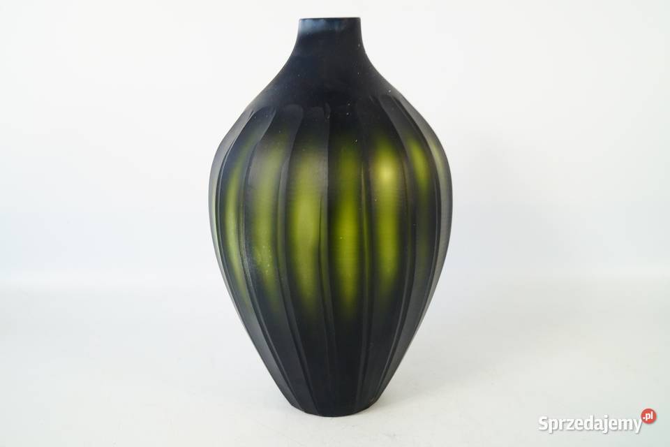 Nowoczesny szklany wazon DESIGN 39 ciekawy Antyki