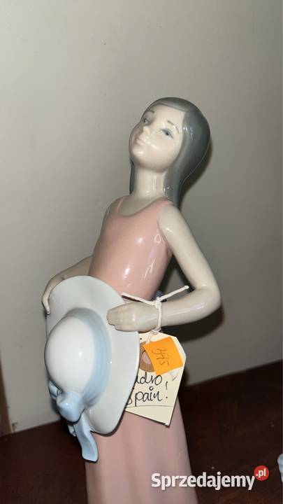 Figurka Lladro Dreamer Childhood Francisco Porcelana i szkło