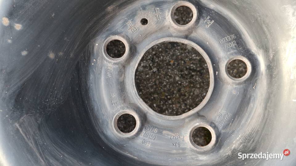 Metalowe felgi stalowe 4 sztuki ET 38 sprzedam