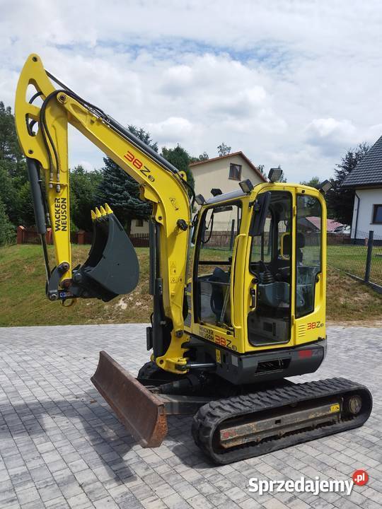 Wynajem Minikoparki o wadze 37 tony Gościeradów Ukazowy