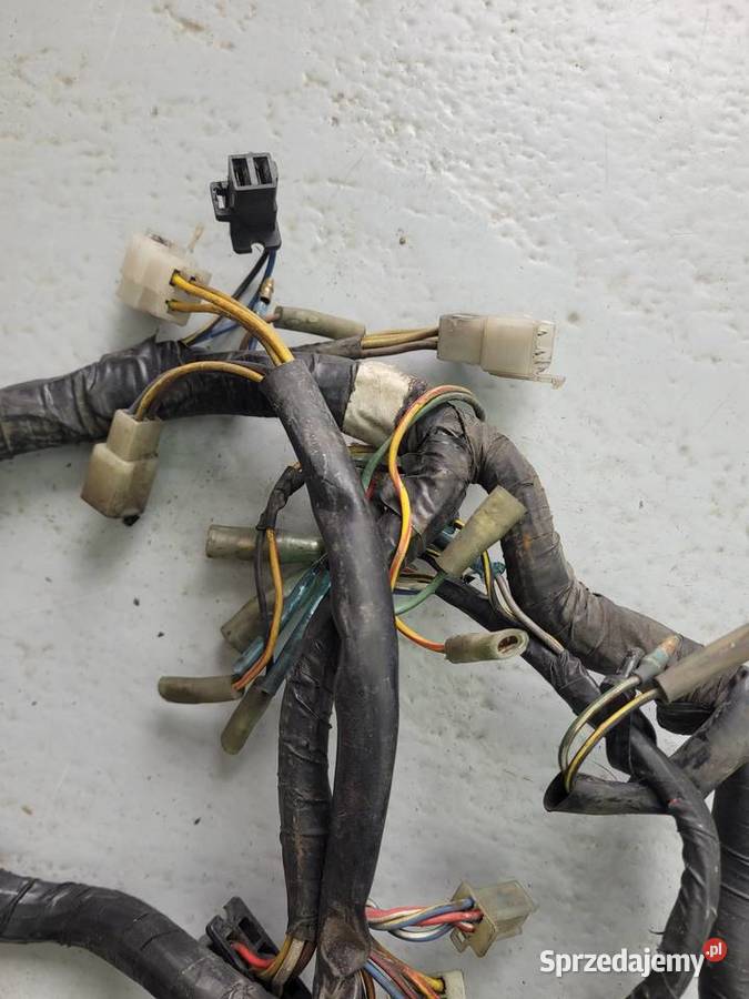 KAWASAKI EN 500 A 1992 EN500 WIĄZKA ELEKTRYCZNA Wiązki elektryczne Nowy Tomyśl sprzedam