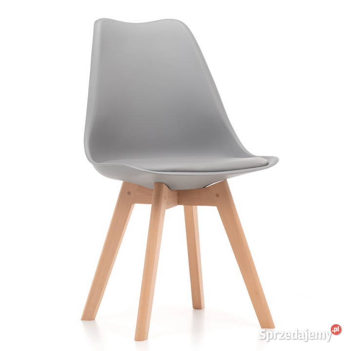 Szare Krzesło Dublin Z Poduszką Szarą Wysyłka Tarchały Małe