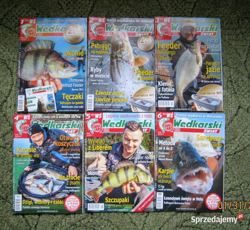 Wędkarski Świat roczniki do wyboru