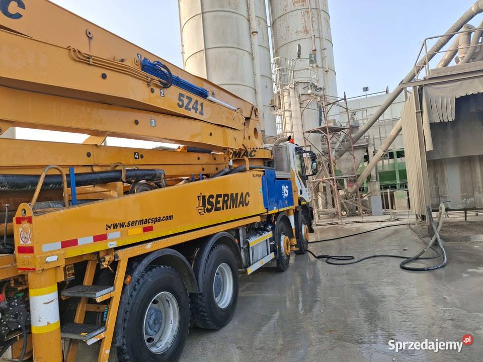 Popmpa do betonu Sermac 41mb Katowice