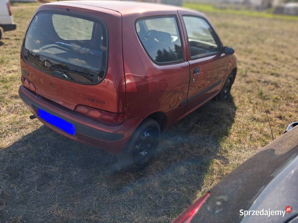 Fiat Seicento 11 klima Wspomaganie bez rdzy wielkopolskie Sulęcinek