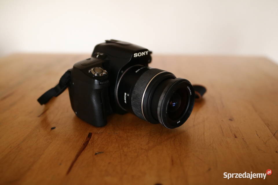 Lustrzanka Sony DSLRA390L korpus obiektyw 1855mm Katowice
