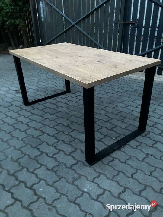 Stół loftowy stalowe nogi blat 855 x 157 wys 77 Rawa Mazowiecka sprzedam