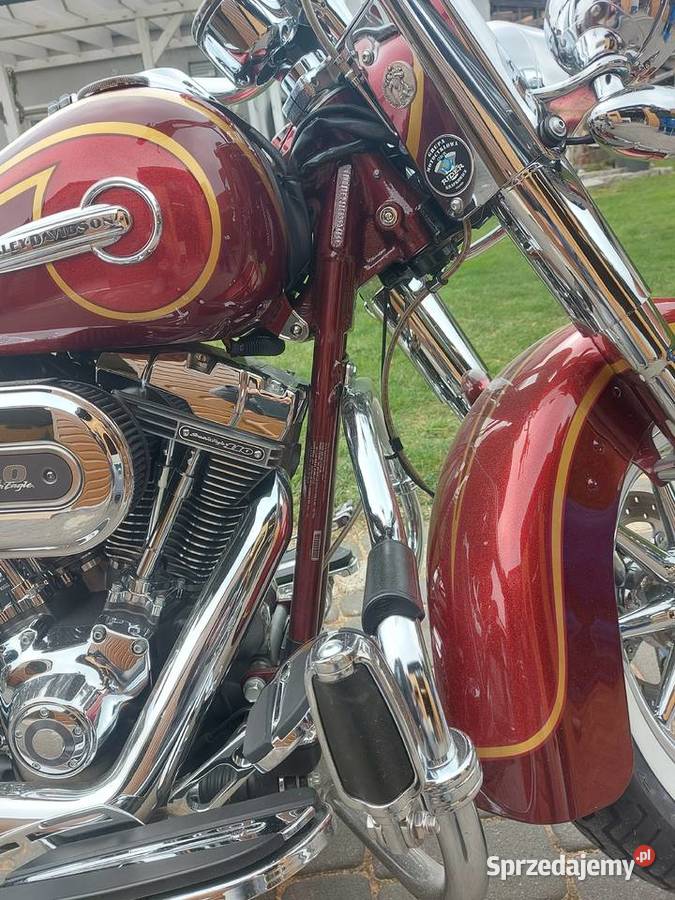 Piękny HarleyDavidson Softail deluxe screamin Krapkowice