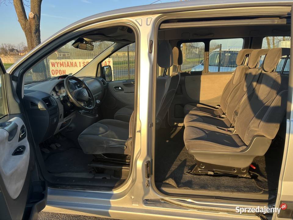 Fiat Scudo Long 9 osób 2x Klima 2x drzwi suwane klimatyzacja Scudo łódzkie Poddębice