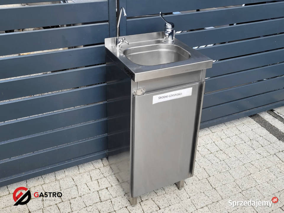 Zlew z szafką ze stali nierdzewnej 40x35x85 Gastronomia wielkopolskie Ostrów Wielkopolski