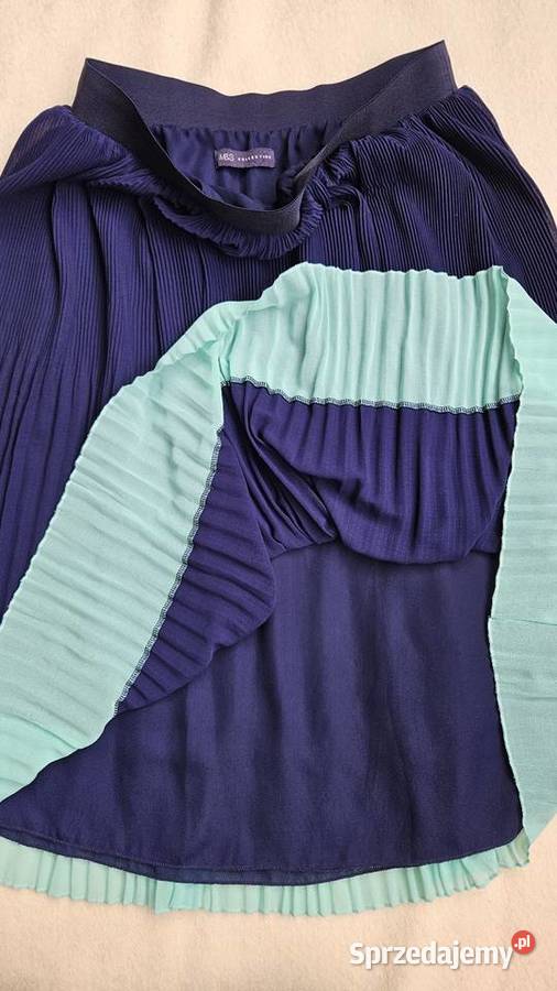 Plisowana spódnica Mark Spencer rozmiar 42 XL lubelskie sprzedam